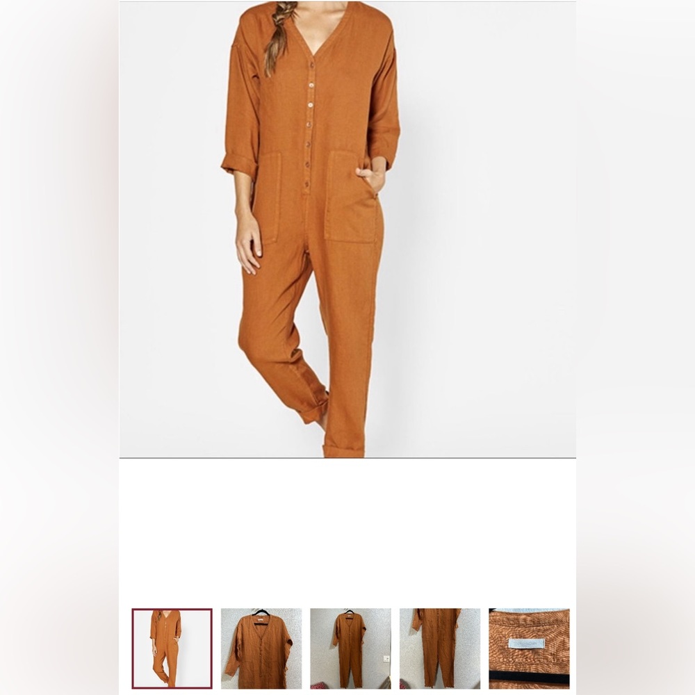 Outerknown • linen retrograde jumpsuit